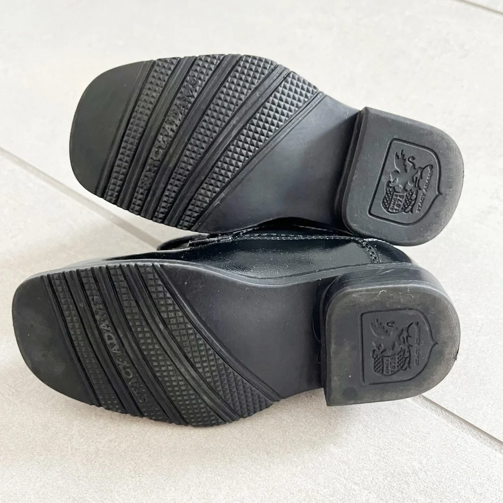 Stacy Adams Black Oxford Toddler Boy Dress Shoes Size 5